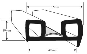 Wilks innovative fendering - PVC 201/202 Insert