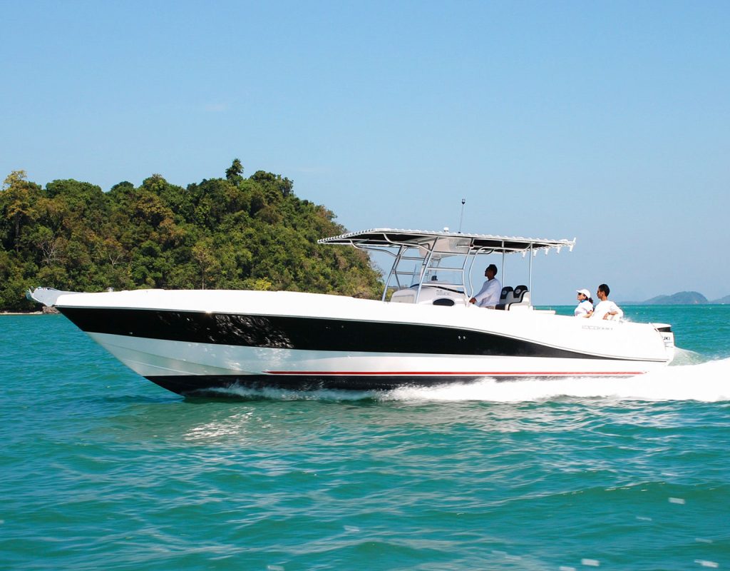 Wilks Boat Fendering on a Banner Tablet Boat