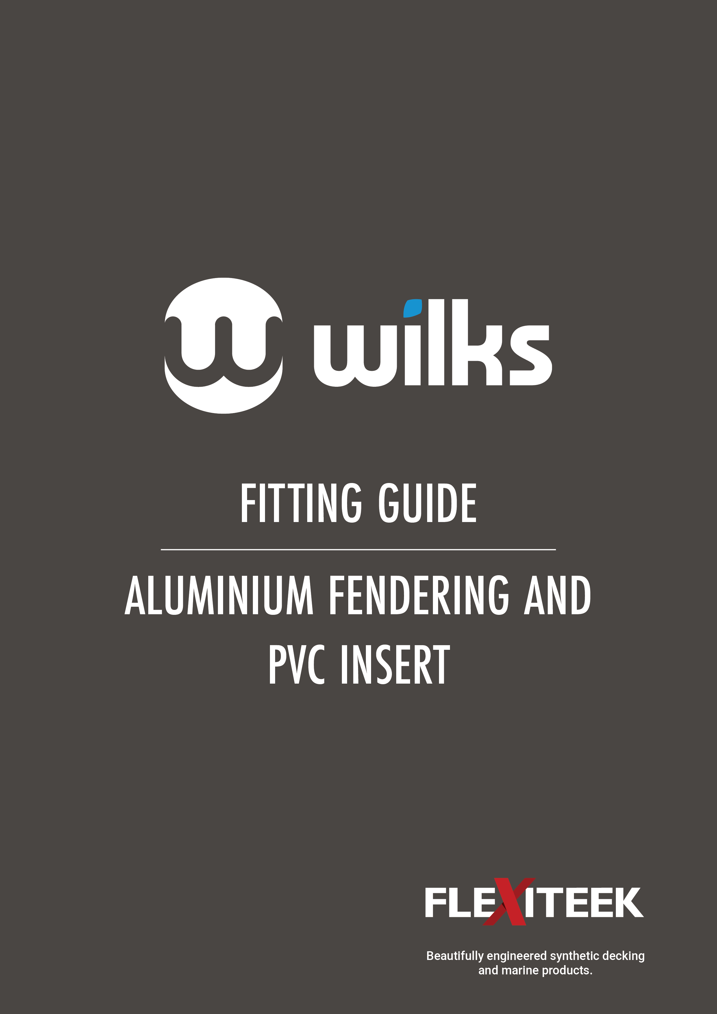 Aluminium Fendering & PVC Insert